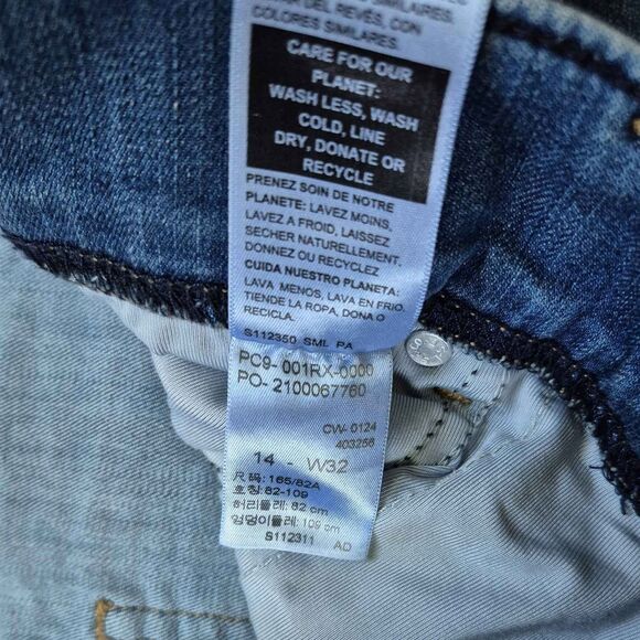 Levi Strauss Co. Women's Shaping Perfect Pull On Skinny Jeans - 14 - Picture 4 of 5